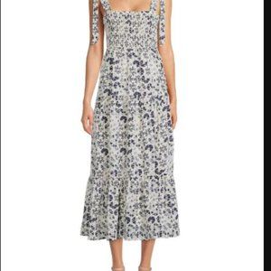NWT, SAM EDELMAN Geometric Tie-Shoulder Dress, Size 2
